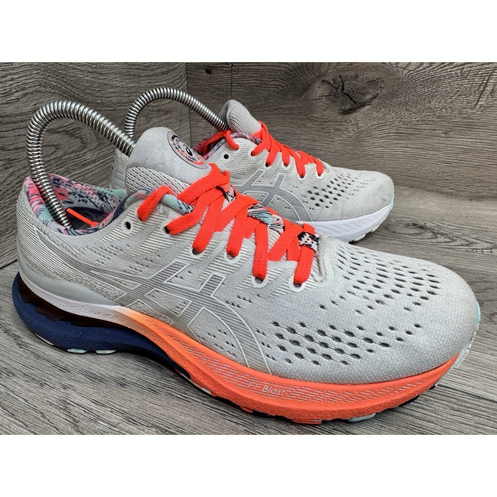 ASICS Gel-Kayano 28 Womens Size 6 Piedmont Grey Running Shoes 1012B156